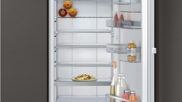 N 90 Einbau-Kühlschrank mit Gefrierfach 177.5 x 56 cm Flachscharnier mit Softeinzug KI8826DE0 KI8826DE0-4
