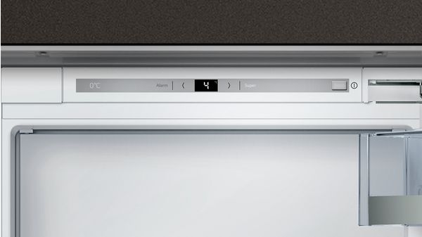 N 90 Einbau-Kühlschrank mit Gefrierfach 177.5 x 56 cm Flachscharnier mit Softeinzug KI8828D40 KI8828D40-3