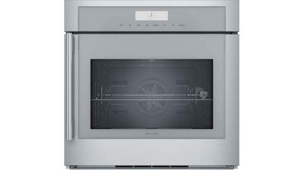Masterpiece® Single Wall Oven 30'' Door hinge: Right, Stainless Steel MED301RWS MED301RWS-1