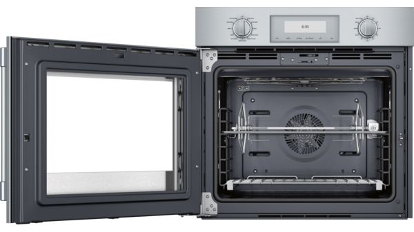 30-Inch Professional Single Wall Oven with Left Side Opening Door POD301LW-3