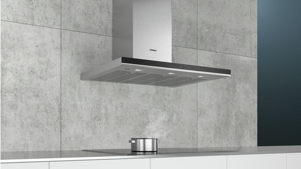 iQ700 Hotte murale 90 cm Acier inox LC91BUR50 LC91BUR50-4