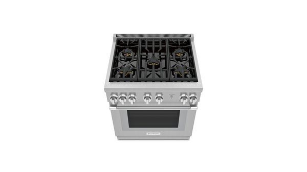 Gas Freestanding Range 30'' Pro Harmony® Standard Depth Stainless Steel PRG305WH PRG305WH-8