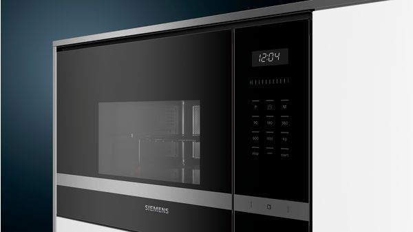 iQ500 Built-in Microwave 59 x 38 cm Stainless steel BE555LMS0 BE555LMS0-2