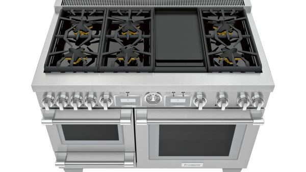 Cuisinière pose-libre large avec deux modes de cuisson PRD48WDSGC PRD48WDSGC-2