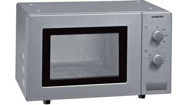 iQ100 Freestanding microwave 46 x 29 cm Stainless steel HF12M540 HF12M540-1