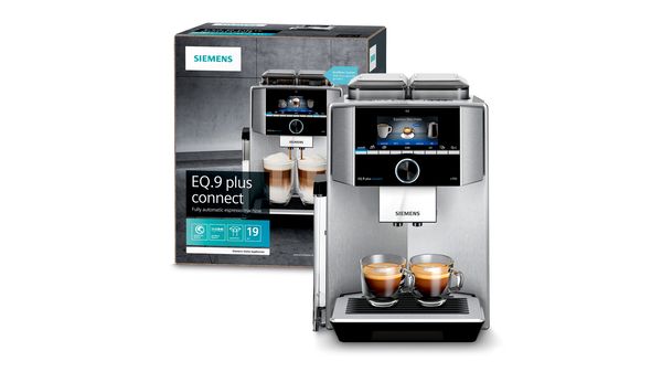 Helautomatisk kaffemaskin EQ.9 plus connect s700 Rostfritt stål TI9573X1RW TI9573X1RW-13