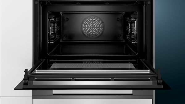 iQ700 Built-in compact oven with microwave function 60 x 45 cm Black CM833GBB1A CM833GBB1A-3