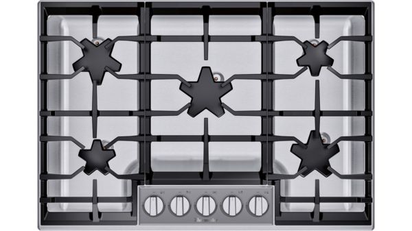 Masterpiece® Gas Cooktop 30'' Stainless Steel SGSP305TS SGSP305TS-1