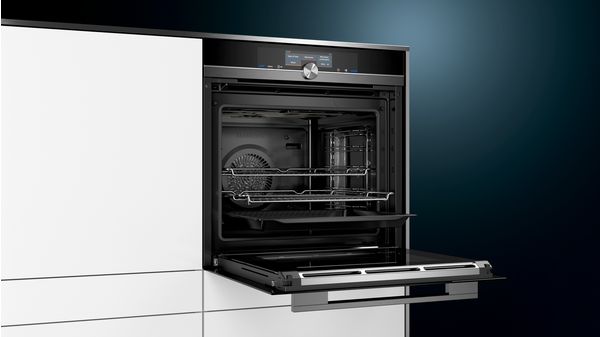 iQ700 Built-in oven 60 x 60 cm Black HB878GBB6B HB878GBB6B-6