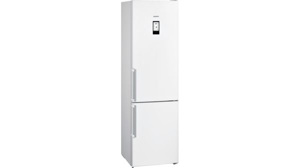 iQ500 Réfrigérateur combiné pose-libre 203 x 60 cm Blanc KG39NAW35 KG39NAW35-1