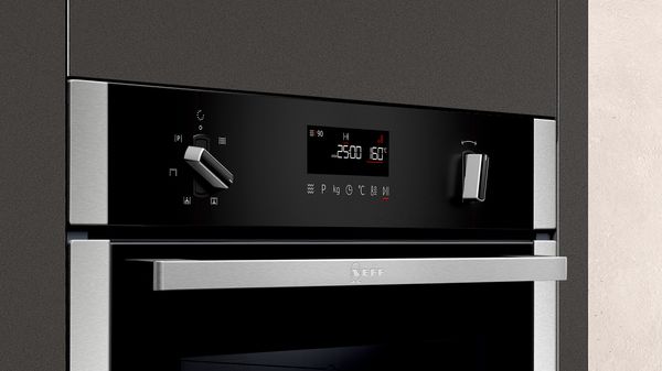 N 50 Built-in microwave oven with hot air 60 x 45 cm Stainless steel C1AMG83N0B C1AMG83N0B-2