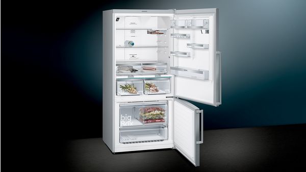iQ500 Alttan Donduruculu Buzdolabı 186 x 86 cm Kolay temizlenebilir Inox KG86NHI30N KG86NHI30N-2