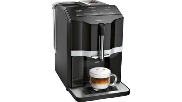 Fully automatic coffee machine EQ.300 Black TI351209GB TI351209GB-1