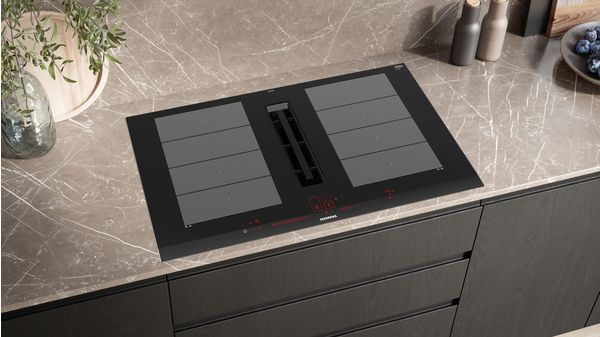 iQ700 Induction hob with integrated ventilation system 80 cm surface mount with frame EX875LX67E EX875LX67E-5