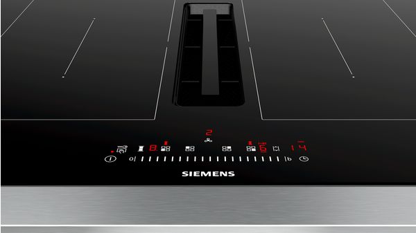 ED711FQ15E Induction hob with integrated ventilation system | Siemens Home  Appliances GB