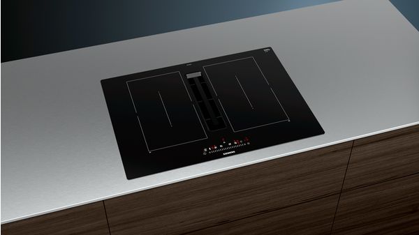 ED711FQ15E Induction hob with integrated ventilation system | Siemens Home  Appliances GB