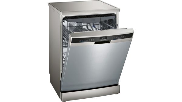 iQ300 free-standing dishwasher 60 cm silver inox SN23HI60CE SN23HI60CE-1