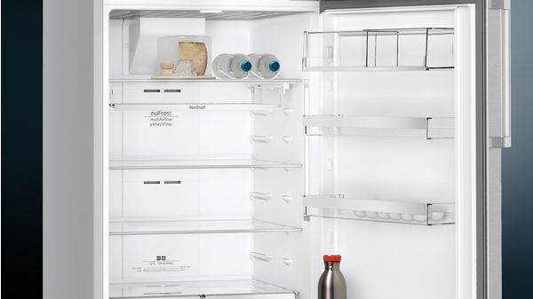 iQ500 Üstten Donduruculu Buzdolabı 193 x 70 cm Kolay temizlenebilir Inox KD56NAIF0N KD56NAIF0N-5