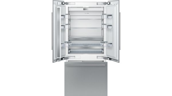 Réfrigérateur combiné intégrable à portes françaises avec congélateur en bas 36'' Panel Ready T36IT903NP T36IT903NP-1