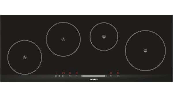iQ100 Extra wide touchSlider induction hob EH975ME11E black glass with stainless steel trim EH975ME11E EH975ME11E-1