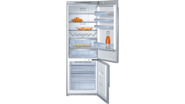 N 70 Réfrigérateur combiné pose-libre inox-easyclean K5897X4 K5897X4-1