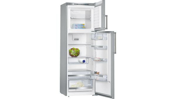 iQ500 Réfrigérateur 2 portes pose-libre 176 x 60 cm Inox anti trace de doigts KD33EAI40 KD33EAI40-1