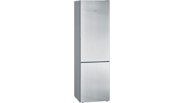 iQ300 Kombinált hűtő / fagyasztó inoxlook ajtók KG39VUL31 KG39VUL31-1