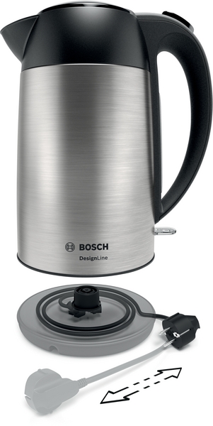 Picture of Bosch TWK3P420GB, Kettle Stainless steel - discontinued