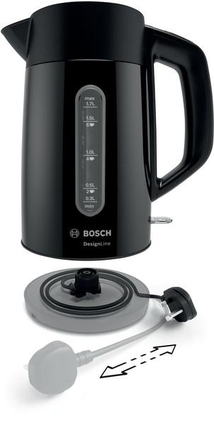 Picture of Bosch TWK3P420GB, Kettle Stainless steel - discontinued