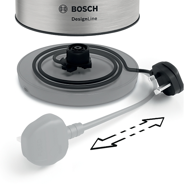 Picture of Bosch TWK3P420GB, Kettle Stainless steel - discontinued