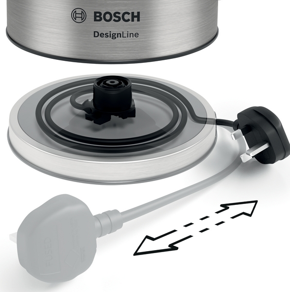 Picture of Bosch TWK5P480GB, Kettle Stainless steel - discontinued