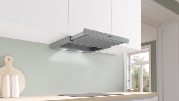 Picture of Bosch DFM063W56B Telescopic Cooker Hood in Silver Metallic