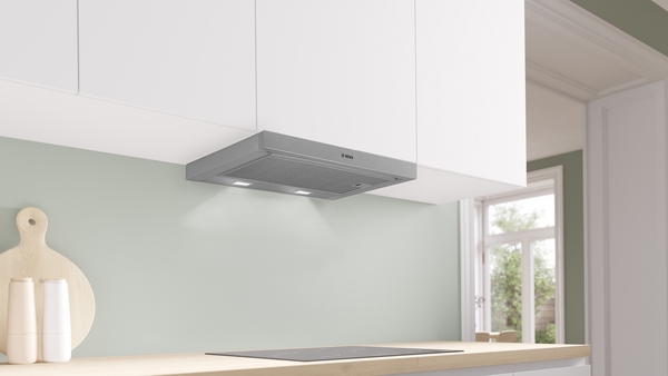 Picture of Bosch DFM063W56B Telescopic Cooker Hood in Silver Metallic