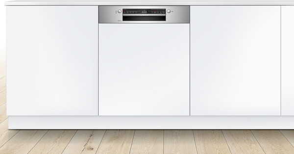 Picture of Bosch SMI2ITS33G Serie 2 Wifi Enabled Semi Integrated Dishwasher in Stainless Steel