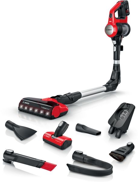 Picture of Bosch BCS71PETGB, Rechargeable vacuum cleaner Tornado red - Discontinued