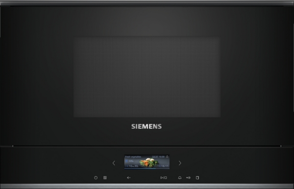 Picture of Siemens BF722L1B1B Built-in Microwave Oven in Black