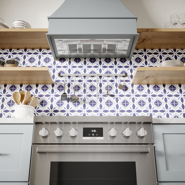 Model: HUI80553UC | Bosch 800 Series, Custom insert, Stainless Steel