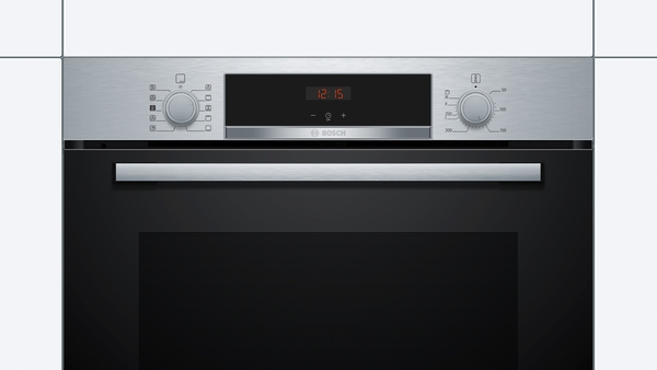 Picture of Bosch HRS534BS0B Built In Oven With Added Steam Function In Stainless Steel