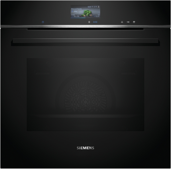 Picture of Siemens HR776G1B1B Built In Oven With Added Steam Function In Black