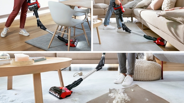 Picture of Bosch BCS71PETGB, Rechargeable vacuum cleaner Tornado red - Discontinued