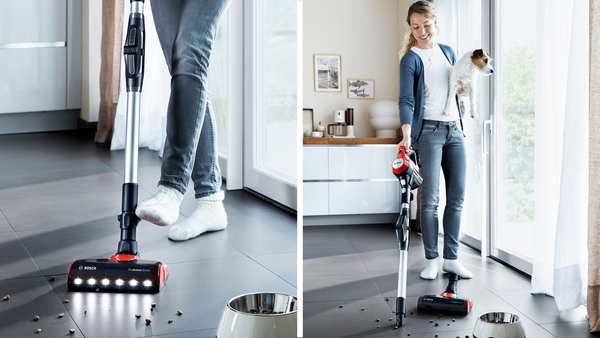 Picture of Bosch BCS71PETGB, Rechargeable vacuum cleaner Tornado red - Discontinued