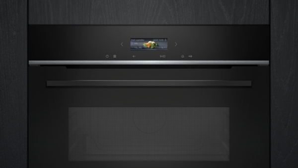 Picture of Siemens CE732GXB1B Built In Microwave Oven In Black