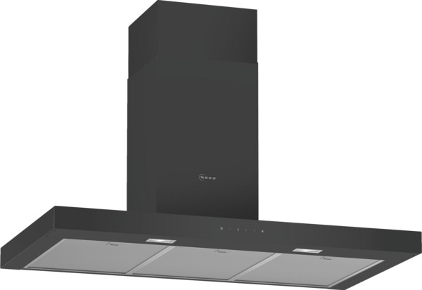 Picture of Neff D94BHM1S5B 90cm Wall-Mounted Cooker Hood in Black
