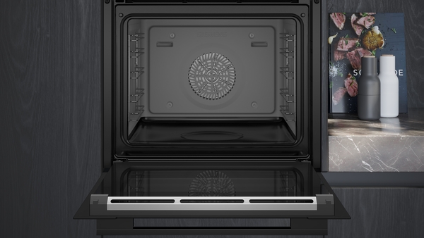 Picture of Siemens HS758G3B1B Built In Oven With Steam Function In Black