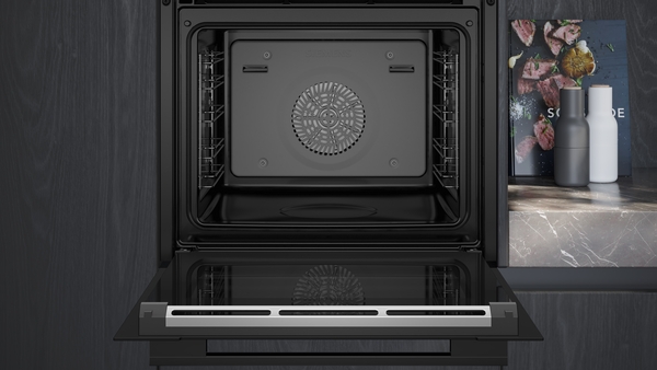 Picture of Siemens HS736G1B1B Built In Oven With Steam Function In Black