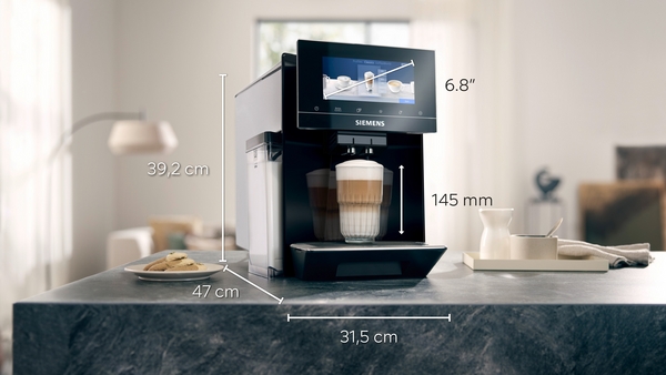 Picture of Siemens TQ903GB9 Bean to Cup EQ900 Coffee Machine with Removable Water Tank