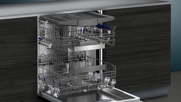 Picture of Siemens SN95ZX61CG Full Size Integrated Dishwasher with 13 Place Settings