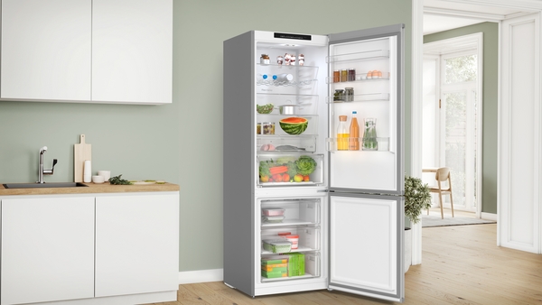 Picture of Bosch KGN492LDFG Freestanding Fridge Freezer In Inox-look