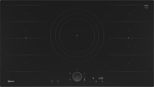 Picture of Neff T69FUV4L0 90cm Induction Hob in Black