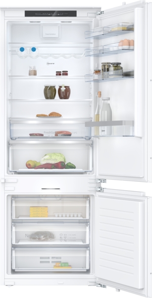 Picture of Neff KB7966DD0, Built-in fridge-freezer with freezer at bottom 